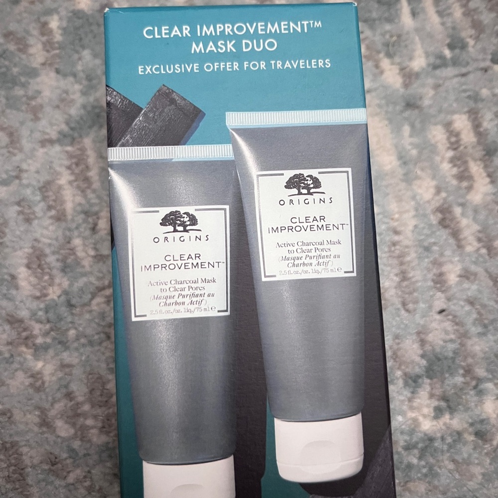 Origins Clear Improvement Mask Duo in Teal Packaging